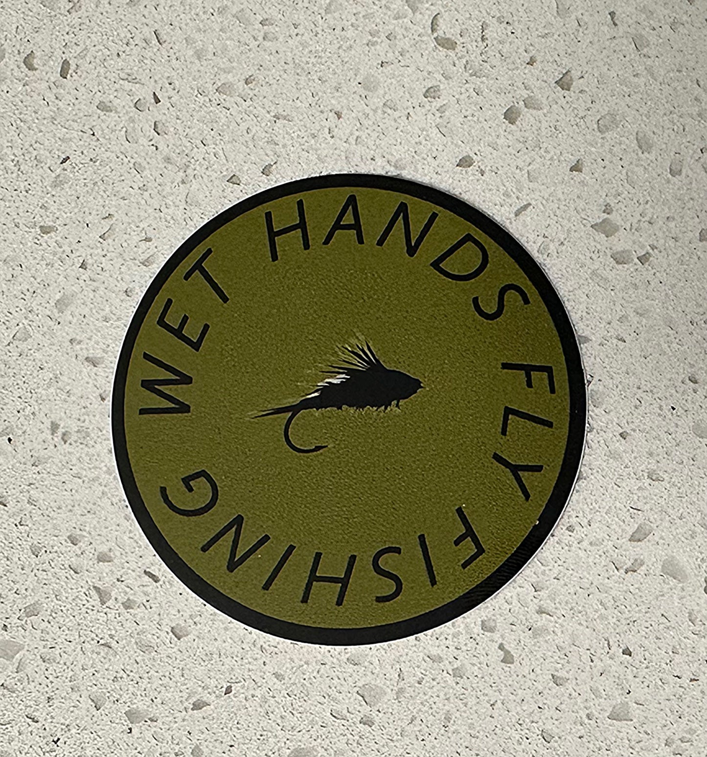 Wet Hands Sticker