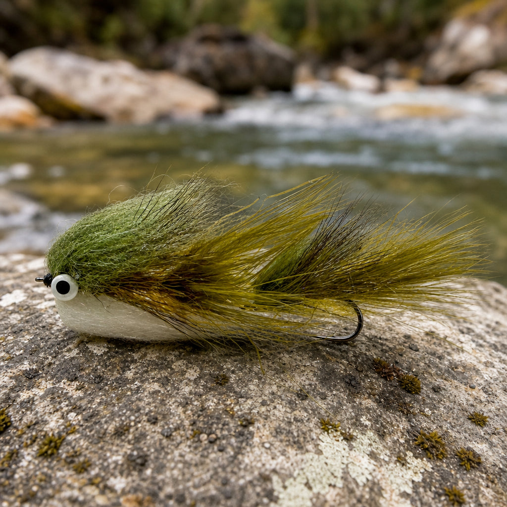 Thrasher Variant - Olive & White