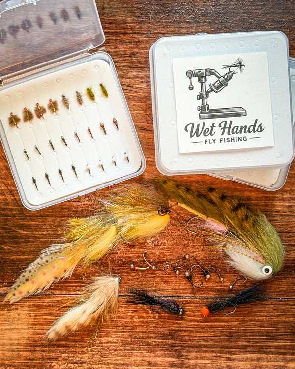 Fly fishing bundles — curated sets of hand-tied flies