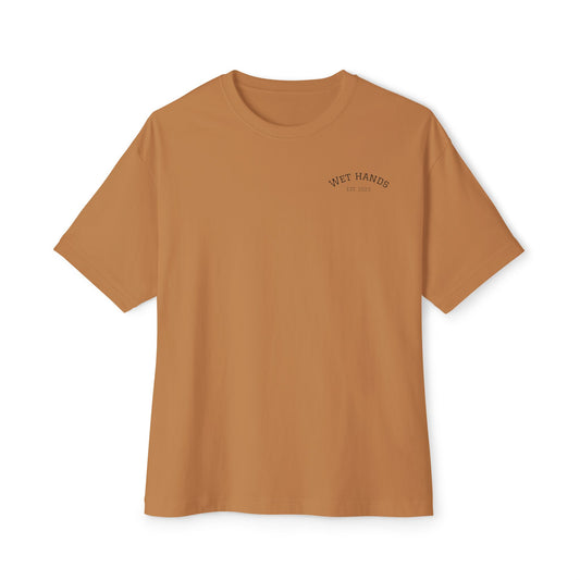 Wet Hands Vise Graphic Oversized Tee